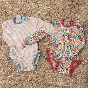 Stitchy Fish Bathing Suits 6-12 months